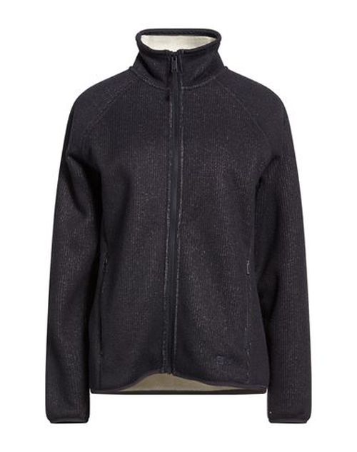 Woman Jacket Navy Size M Polyester, Recycled polyamide