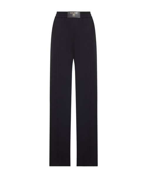 Elastic waist casual pants