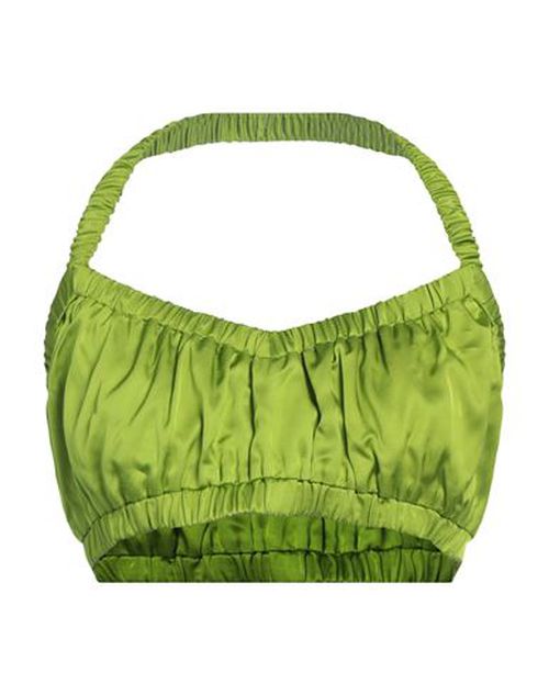 Woman Top Lime green Size 8 Viscose