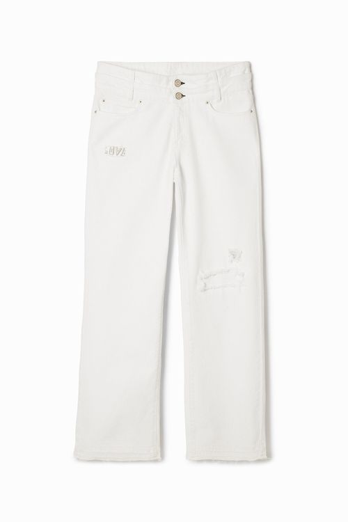 Long denim pant