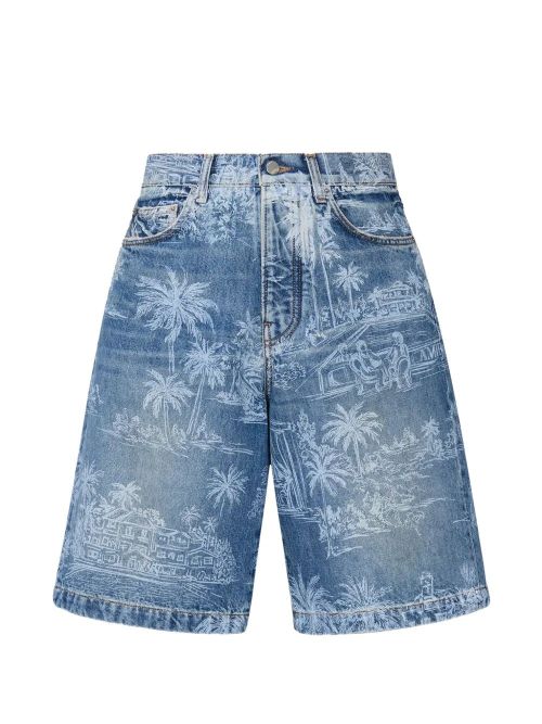 Men's Mini Paint Detail Shorts