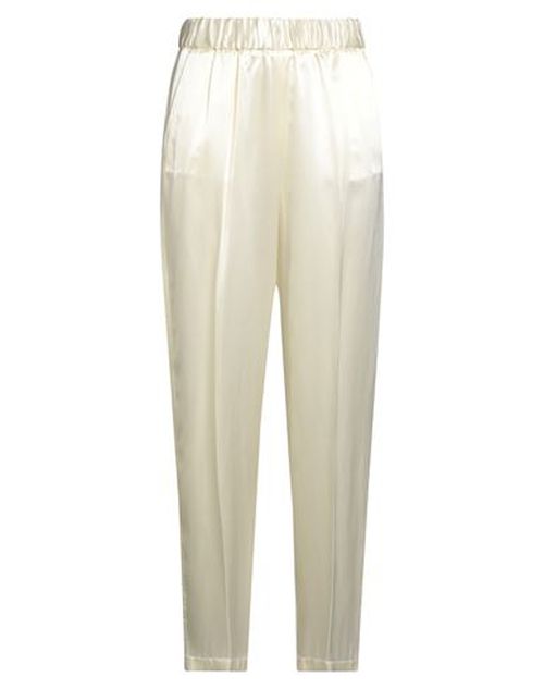 Forte_forte Woman Pants Pastel yellow Size 2 Acetate, Viscose