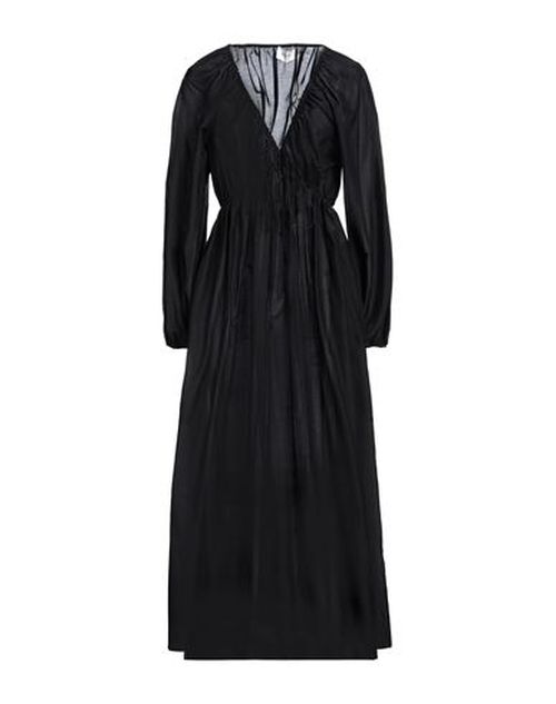 Woman Maxi dress Black Size 1 Organic cotton, Ahimsa silk