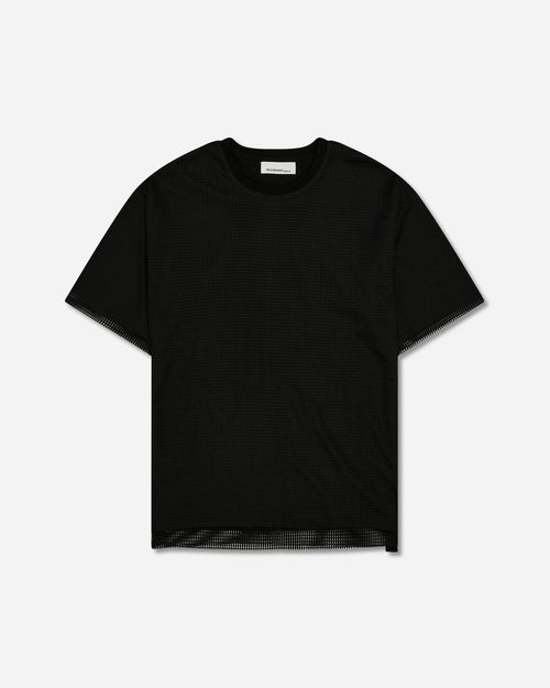 Men s Mesh Layer T-Shirt Black