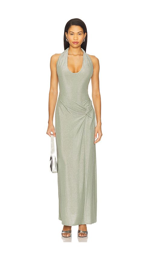 Lovers and Friends Angelina Maxi Dress in Sage.  XS. Also in L, M, S
