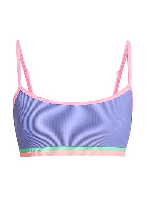 Women's Val Bralette Bikini Top - Sherbert Shores