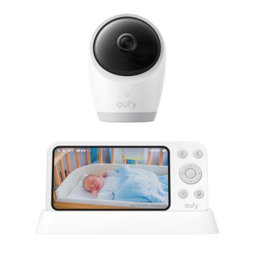 E21 Baby Monitor with 4K Camera and Charging Base - White
