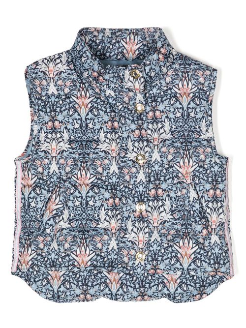 Tabatha floral-print gilet - Multicolour
