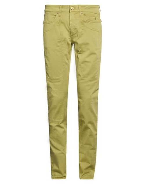 Man Pants Khaki Size 30 Cotton, Elastane