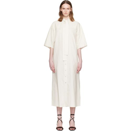 White Reversible Tube Midi Dress
