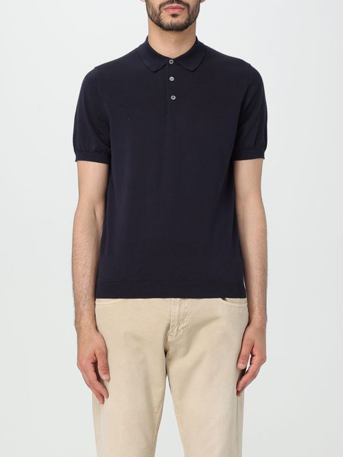 Polo Shirt Men color Blue