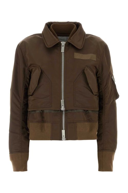 Twill Jacket — Brown