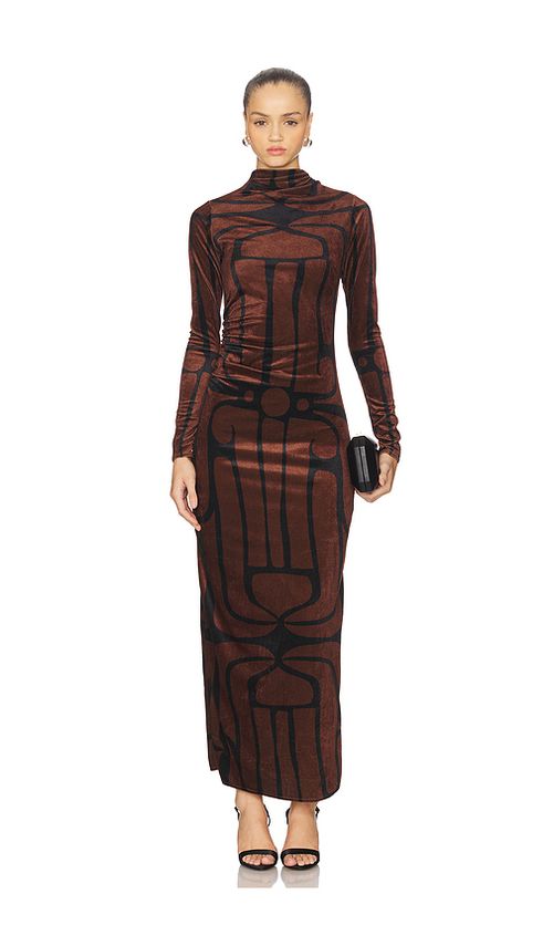 Cala de la Cruz Isidora Dress in Barrococafe. S also in