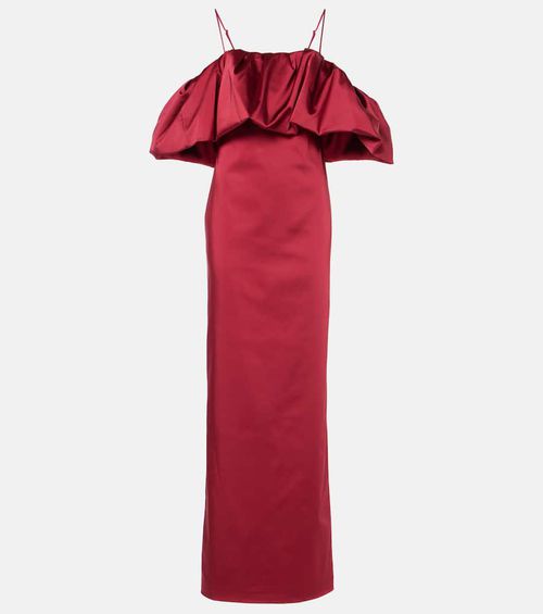 Simkhai Dorina ruffled gown