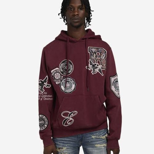 Men's Tapestry Club House Hoodie in Red