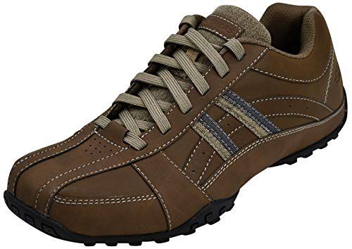 Skechers Men's Citywalk Malton Oxford Sneaker,Black,11 M US