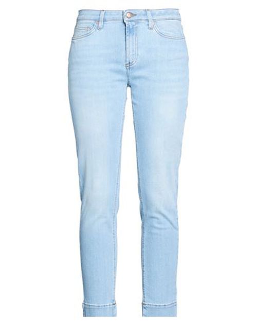 Woman Jeans Blue Size 25 Cotton, Polyester, Elastane