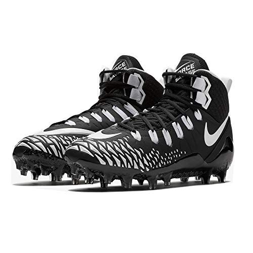 Nike Force Savage Elite 2 Stud Football Cleats Black/White-Mid Studded BV3981-001