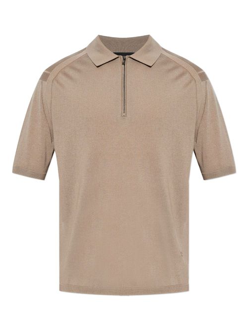 Half-zip polo shirt - Neutrals