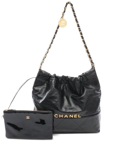 2021 small Chanel 22 shoulder bag - Black