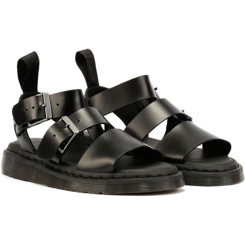 Dr. Martens Gryphon Brando Leather WoMens Black Sandals - Size UK 3