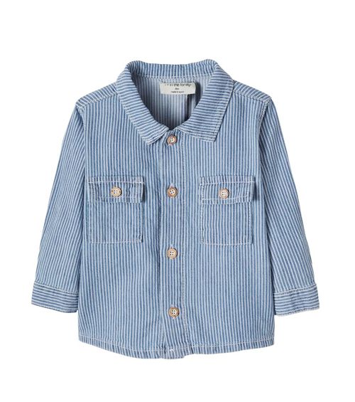 Baby Arta striped denim shirt
