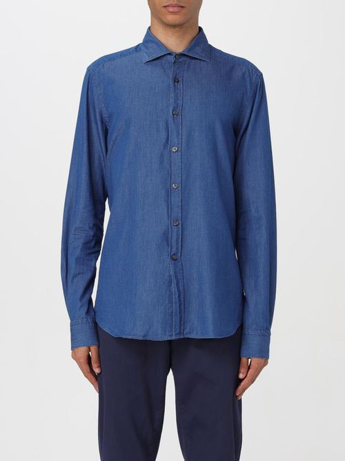 Shirt Men color Blue