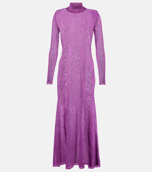 Jersey maxi dress