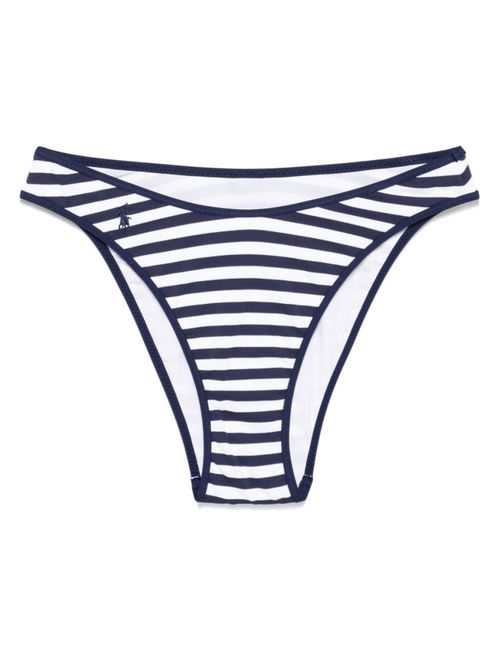 Blue Stripe Logo Bikini