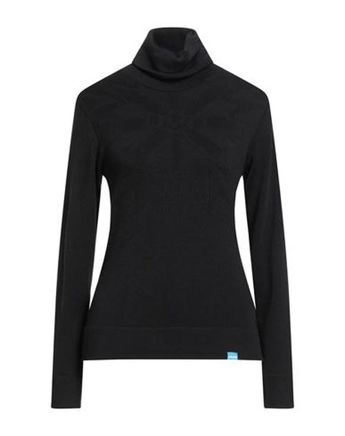 Woman Turtleneck Black Size L Polyamide, Wool