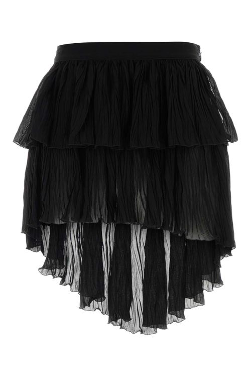 Plisset Skirt — Black