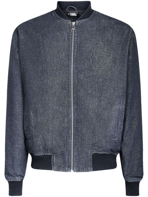 X Darcel Disappoints denim bomber jacket - Grey