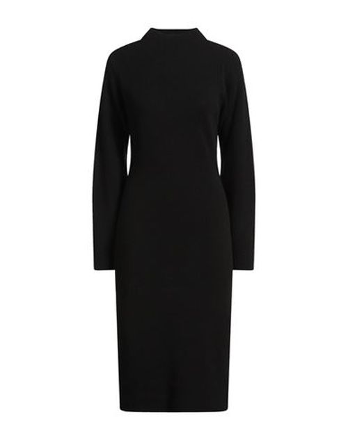 Woman Midi dress Black Size M Cashmere