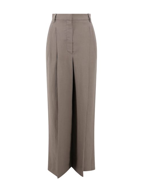 Tailored Pants In Organic Linen Blend