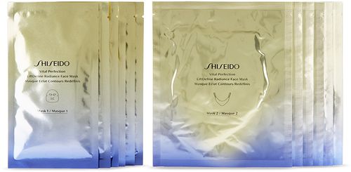 SHISEIDO Vital Perfection LiftDefine Radiance Face Mask Set