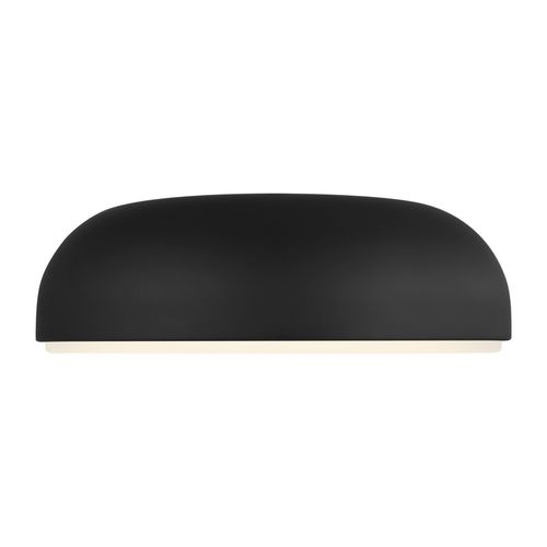 Kosa 1-Light 3.90"H LED Flush Mount in Nightshade Black