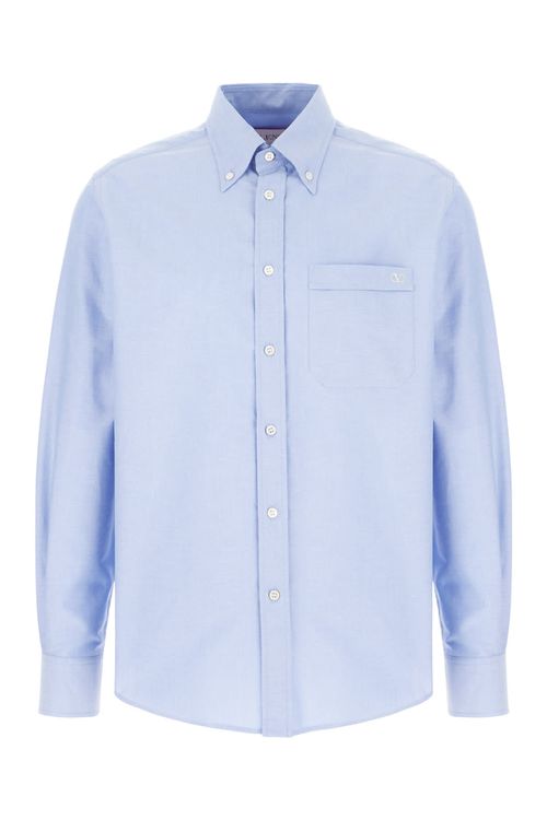 Light-blue Cotton Shirt