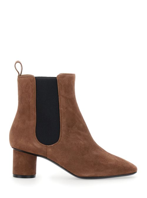 Brown Slip On Boots