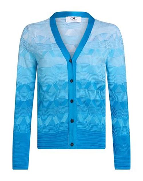 Woman Cardigan Light blue Size L Cotton, Viscose