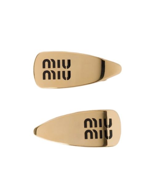 Enameled metal hair clips