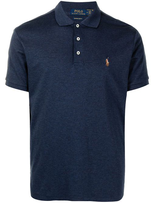 Polo Pony logo polo shirt - Blue
