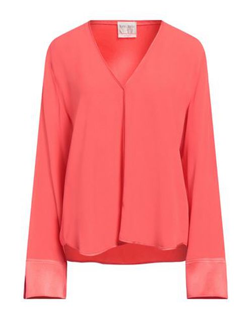 Forte_forte Woman Top Coral Size 3 Acetate, Viscose