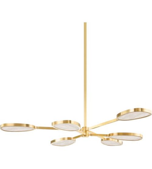 Corbett Beirut 6-Light Transitional Chandelier in Vintage Bra