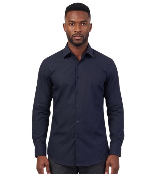 Blue Slim Fit Shirt