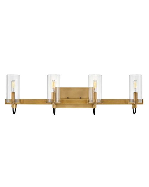 Heritage Brass LED Vanity from the Ryden Collection