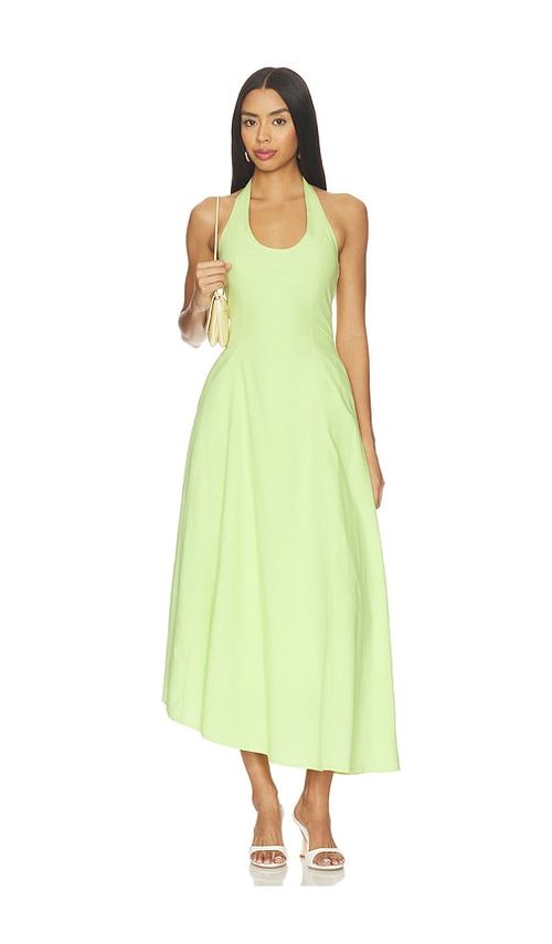 SOVERE Reani Dress in Green. L. Also in