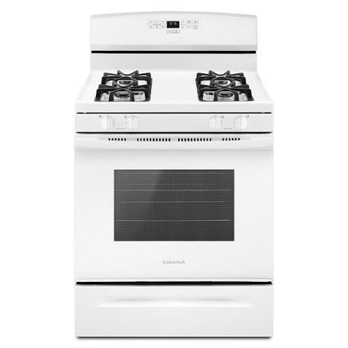 5.1 Cu. Ft. Freestanding Gas Range with Bake Assist Temps - White