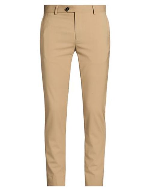 Man Pants Khaki Size 32 Virgin Wool, Elastane