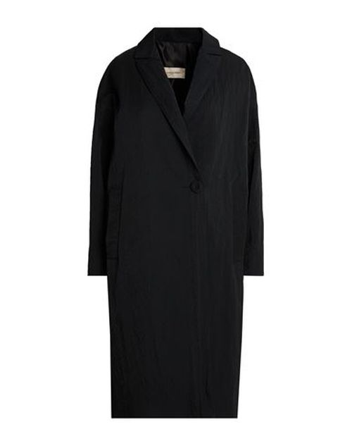 Woman Coat Black Size 4 Polyamide