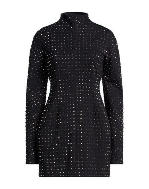 Woman Mini dress Black Size XS Polyamide, Elastane
